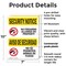Signmission No Guns Allowed Bilingual OSHA Security Notice Sign, Plastic, 7in W x 10in L, 2PK OS-2PACK-SN-P-710-L-11612 - alternate 3